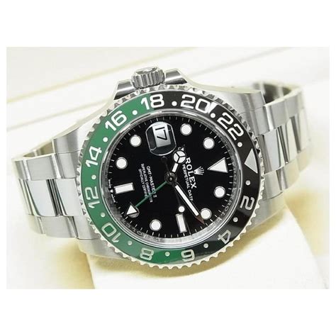 rolex gmt master schwarz grün|Rolex gmt time zone.